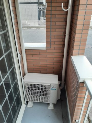 アンソレイエⅢのバルコニー