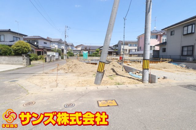 岩瀬郡鏡石町境第５　　　２号棟　　　鏡石第１小学校、鏡石中学区の外観|南側から見た外観♪