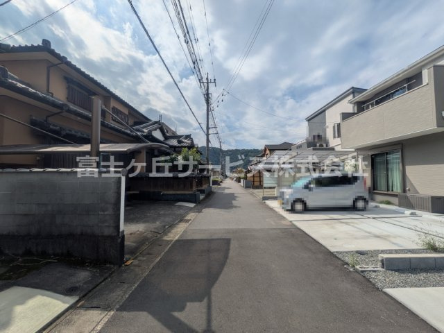 【前面道路含む現地写真】 | 駿東郡清水町徳倉 3期 新築一戸建て 1号棟 | 前面道路含む現地写真です