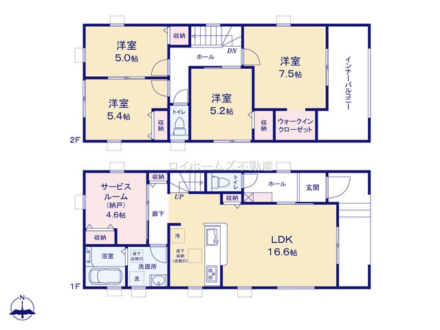 【外観】 | 名古屋市守山区森孝２丁目136『仲介料無料』新築戸建て