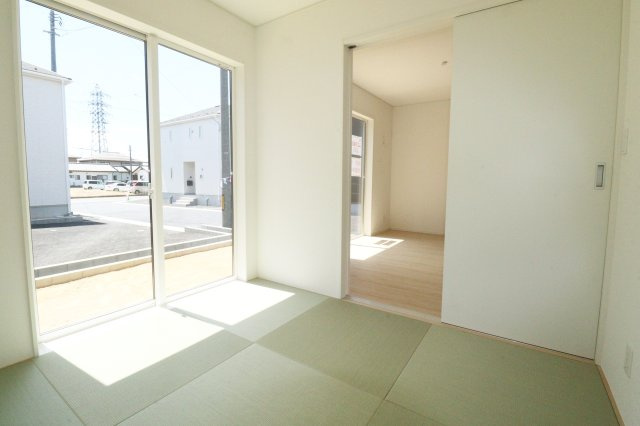 郡山市大槻町字林ノ東　　　１号棟　　　開成小学校、郡山第１中学区の和室