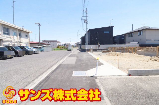 郡山市大槻町字林ノ東　　　１号棟　　　開成小学校、郡山第１中学区の外観|北側前面道路