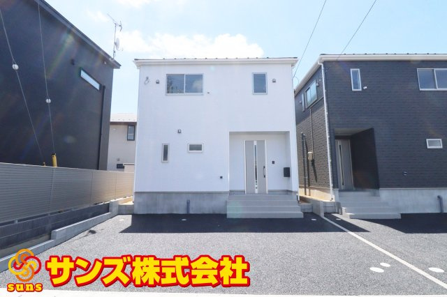 郡山市大槻町字林ノ東　　　２号棟　　　開成小学校、郡山第１中学区の外観|北側から見た外観