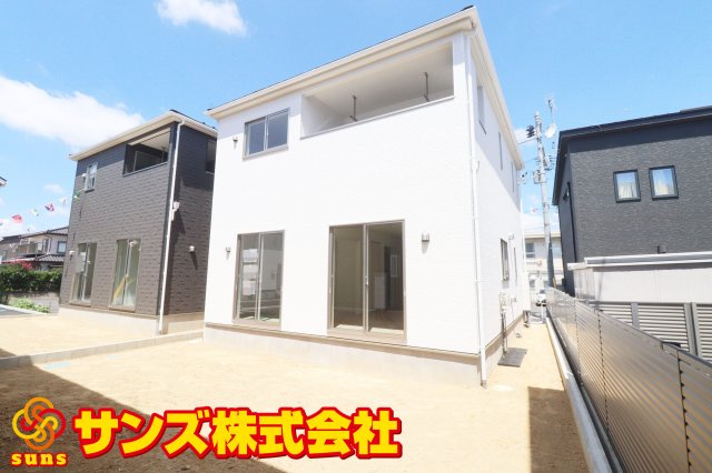 郡山市大槻町字林ノ東　　　２号棟　　　開成小学校、郡山第１中学区の外観|南東側から見た外観