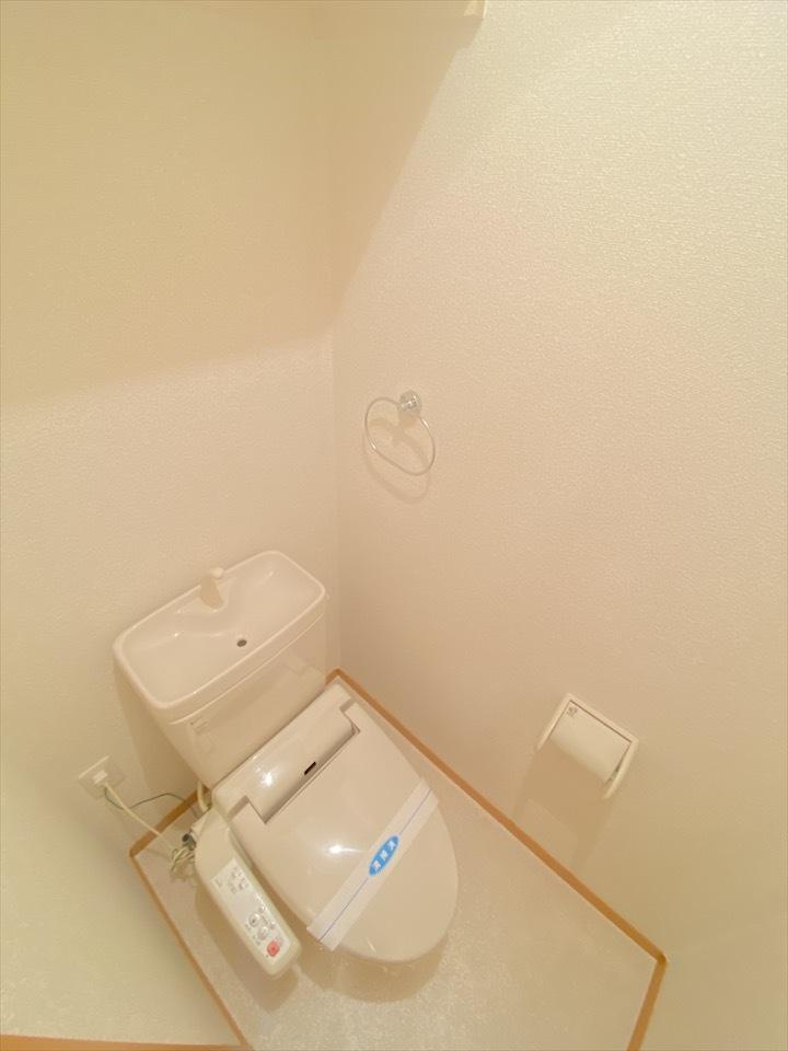 ルビンハイムのトイレ|コンパクトで使いやすいトイレです