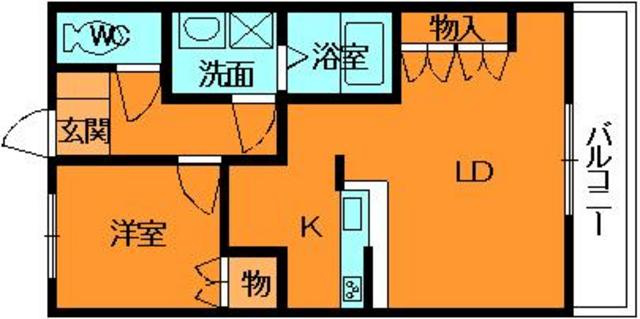 ビューハイム安の森の間取り