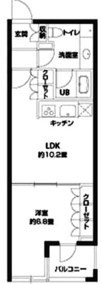 【間取り】 | パークキューブ銀座イースト