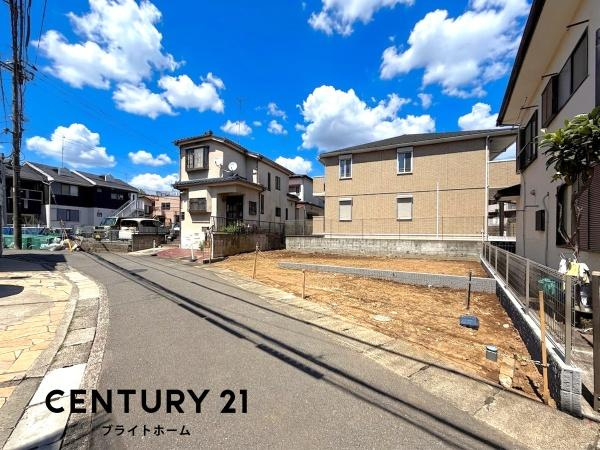 横浜市港北区小机町の新築一戸建の前面道路含む現地写真|閑静な住宅街につき住環境良好です♪
