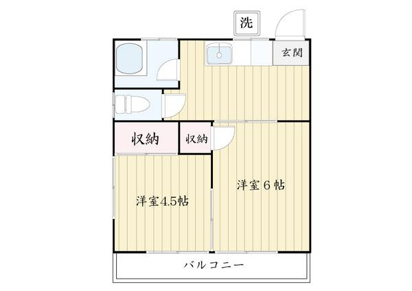 【間取り】 | 元ハイツ