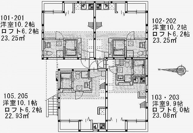 【間取り】 | HPに初期費用掲載！「プライスホーム」で検索！エスペランサ西姪浜