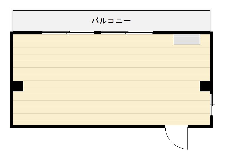 大津市中央３丁目の店舗事務所の間取り