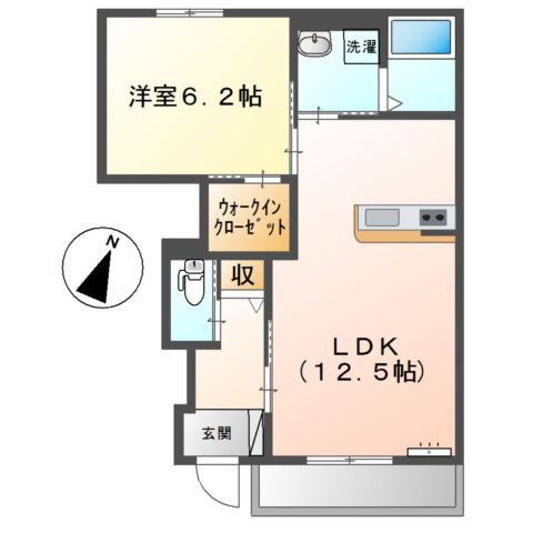 リーフガーデン・樹の間取り