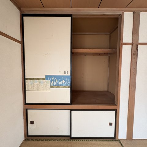 高田アパートの収納