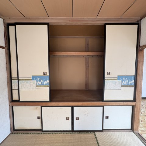 高田アパートの収納