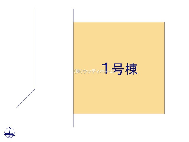 春日部市中央13期　新築一戸建ての区画図