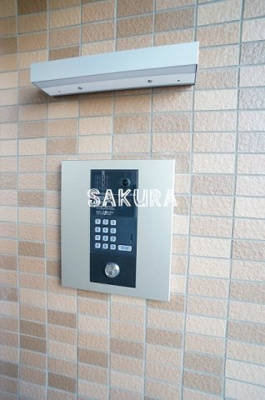 【セキュリティ】 | メルベイユヨコハマ | 女性の方でも安心のモニター付きオートロック♪