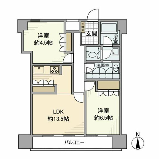【間取り】 | ニュー千鳥町マンション |  