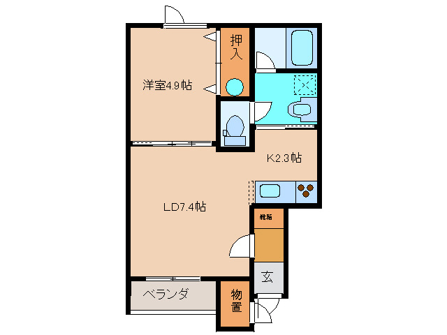 e-styleの間取り