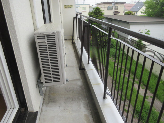 帯広マンション第1のバルコニー