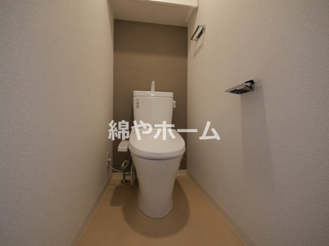 プレサンス難波クチュール のトイレ|落ち着いたトイレです