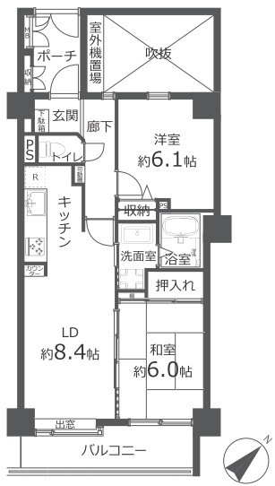 シーアイマンションあずま百樹園の間取り