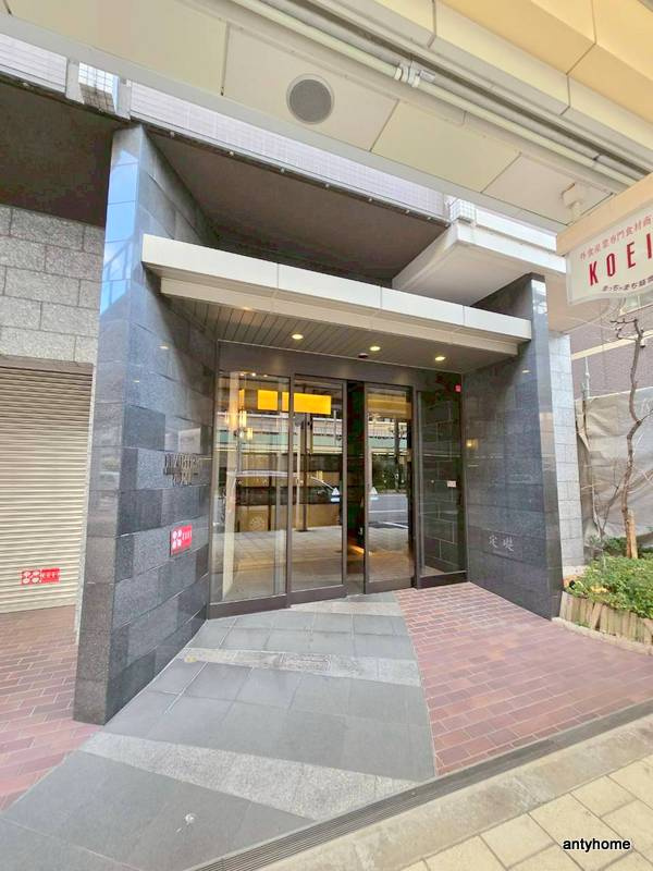 アビエール松屋町　仲介手数料無料のエントランス