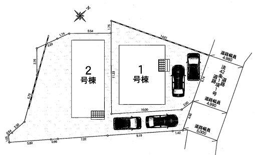 秦野市北矢名新築戸建て　第15-1号棟の区画図|区画図「秦野市北矢名新築戸建て」