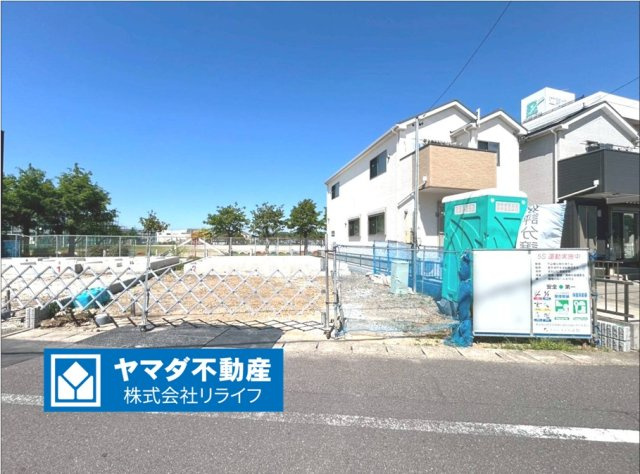 ファーストタウン　江南市第1今市場町　全2区画分譲の外観|「現地（2026年5月5日）撮影」　
■外観写真　
■ヤマダ不動産　株式会社リライフ　