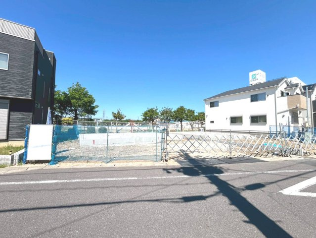 ファーストタウン　江南市第1今市場町　全2区画分譲の外観|「現地（2026年5月5日）撮影」　
■全体写真　
■ヤマダ不動産　株式会社リライフ　