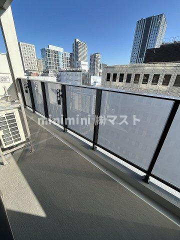 プレミストタワー靭本町のバルコニー|他号室参考写真です