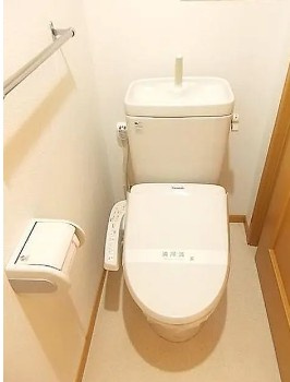 岩手県北上市　2棟一括のトイレ