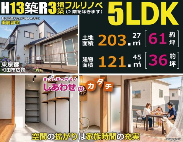 町田市広袴　令和３年リノベ戸建５LDK２台Ｐのその他