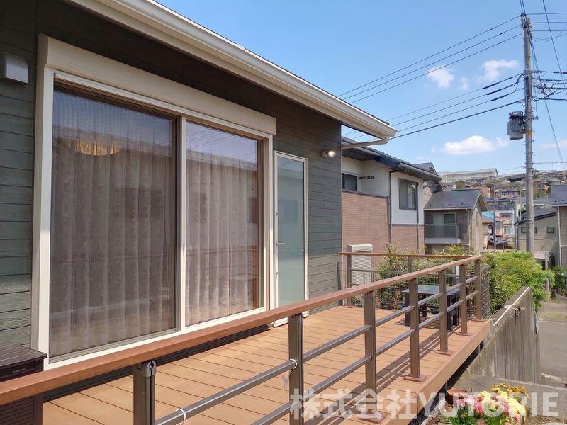 町田市広袴　令和３年リノベ戸建５LDK２台Ｐの庭