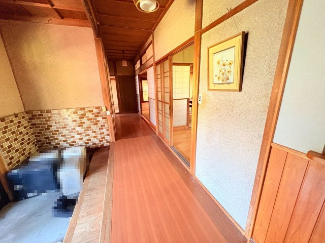 【玄関】 | 村上市檜原　車庫付き　6DK