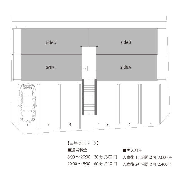 ３３　１／３　ｒｐｍの区画図