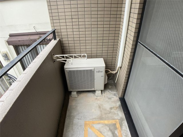 ヴァリエ南福岡のバルコニー
