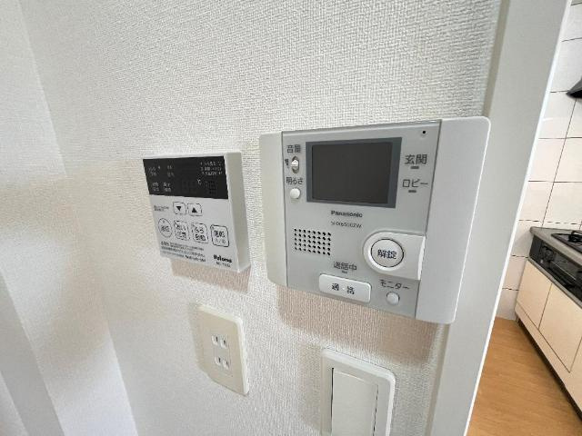 加古川市加古川町北在家の賃貸マンションの内装|カメラ付インターホン