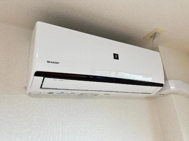 加古川市加古川町北在家の賃貸マンションの設備|エアコン