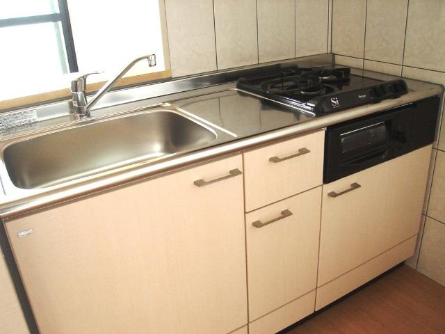加古川市野口町坂元北２丁目の賃貸マンションのキッチン|キッチン