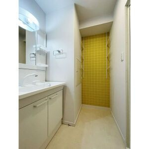 高宮多賀ハイツの洗面所