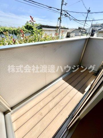 ウィンベル高倉 A棟 Aのバルコニー