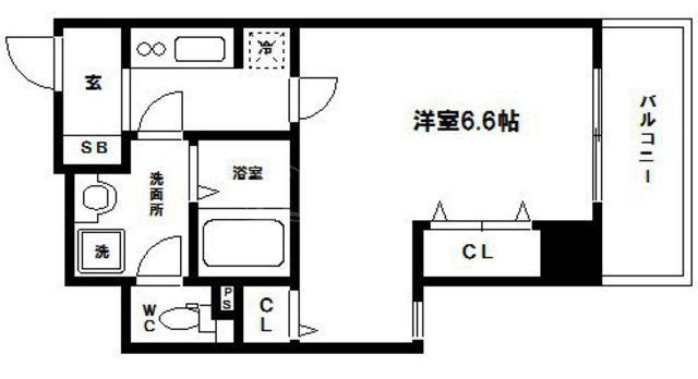 スワンズシティ天満橋の間取り