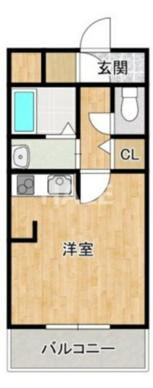 【間取り】 | ORIENT BLD No.62 TOWERS AVANTGARDE 博多