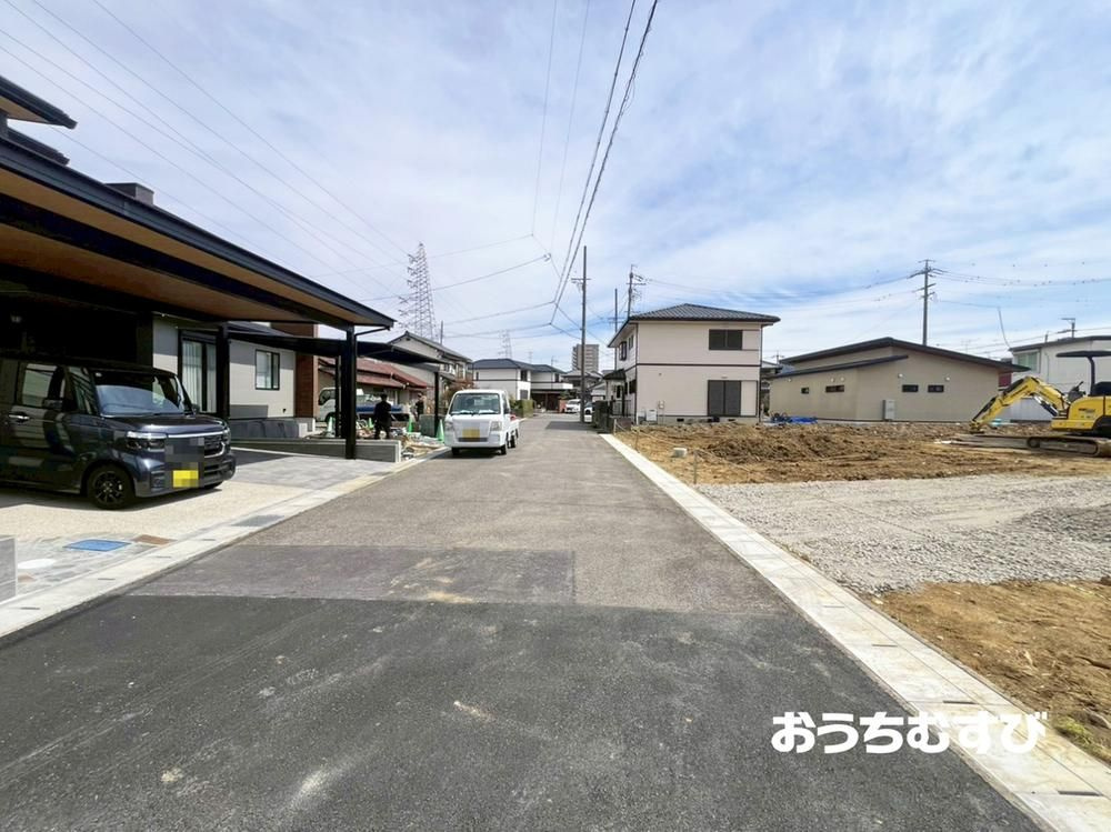 春日井市気噴町第1(全4棟)の前面道路含む現地写真