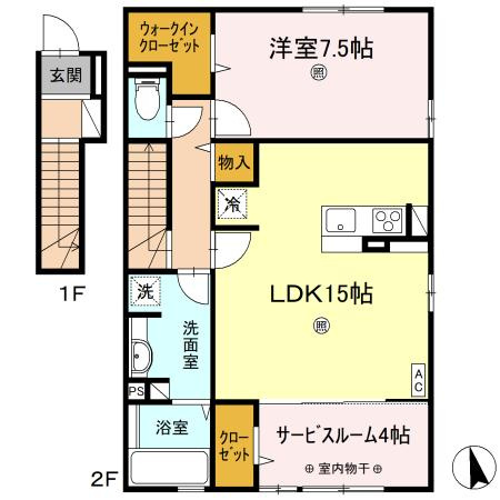 サザンクロスⅠの間取り