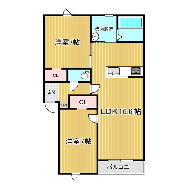 Dolce Boscoの間取り