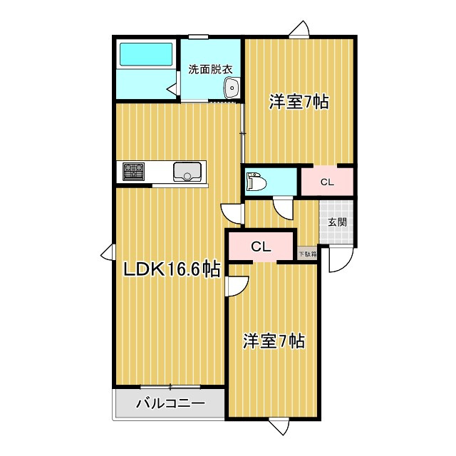 Dolce Boscoの間取り