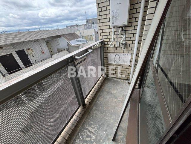 石橋マンションのバルコニー
