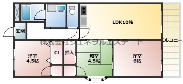 【間取り】 | アメニティα館