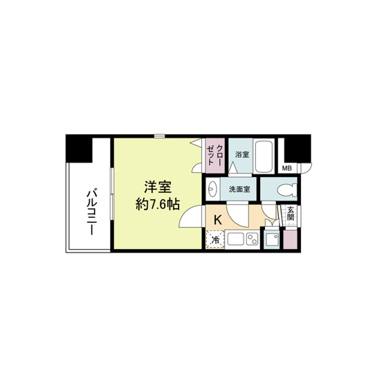 【間取り】 | エルフィナ上呉服町 